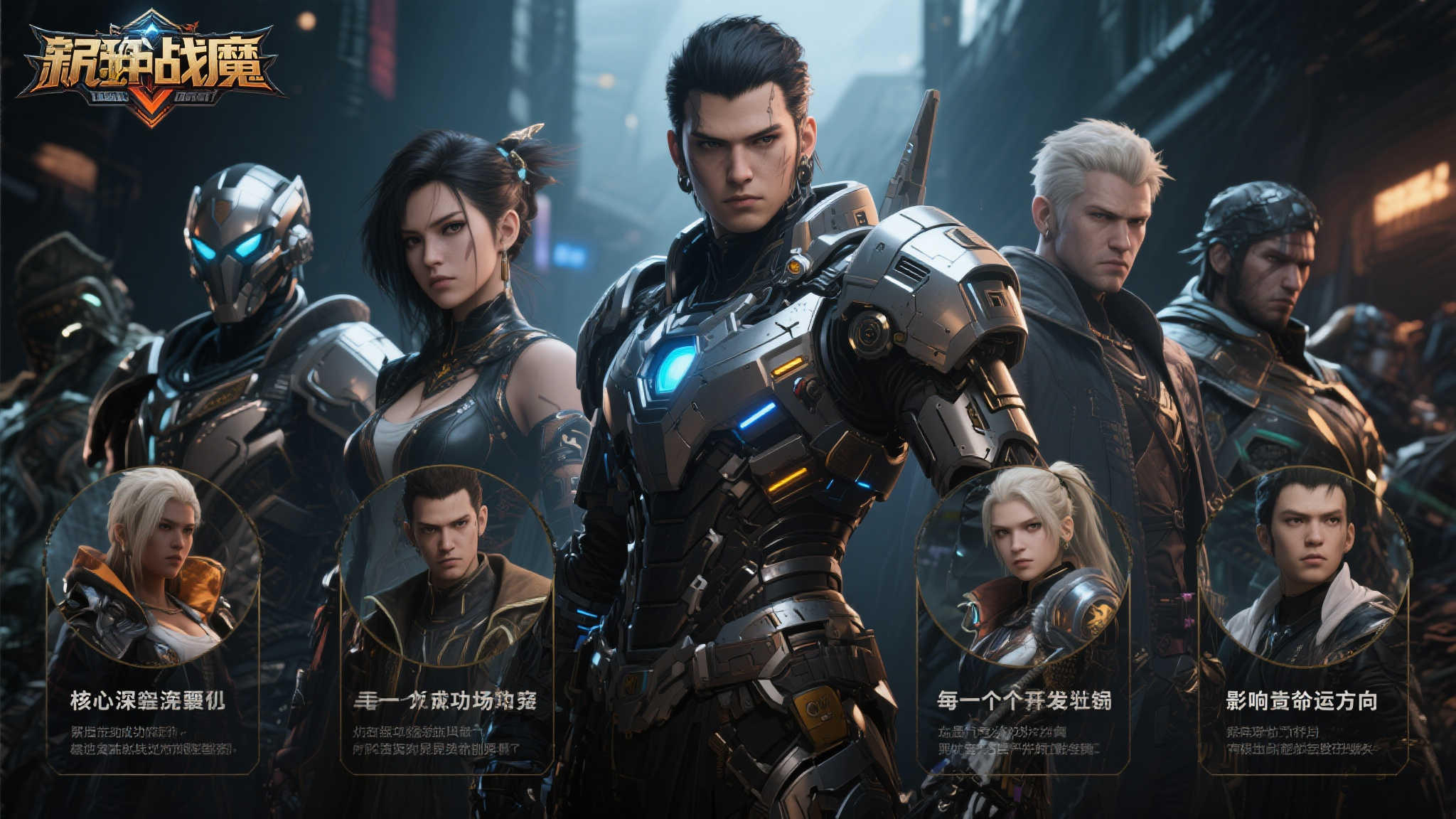 《机甲战魔 神话之裔》“解放旅团”角色宣传视频发布! 《机甲战魔 神话之裔》“解放旅团”角色宣传视频发布!