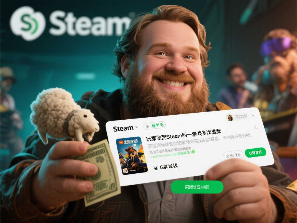 G胖大放送！玩家意外获Steam同一游戏多重退款