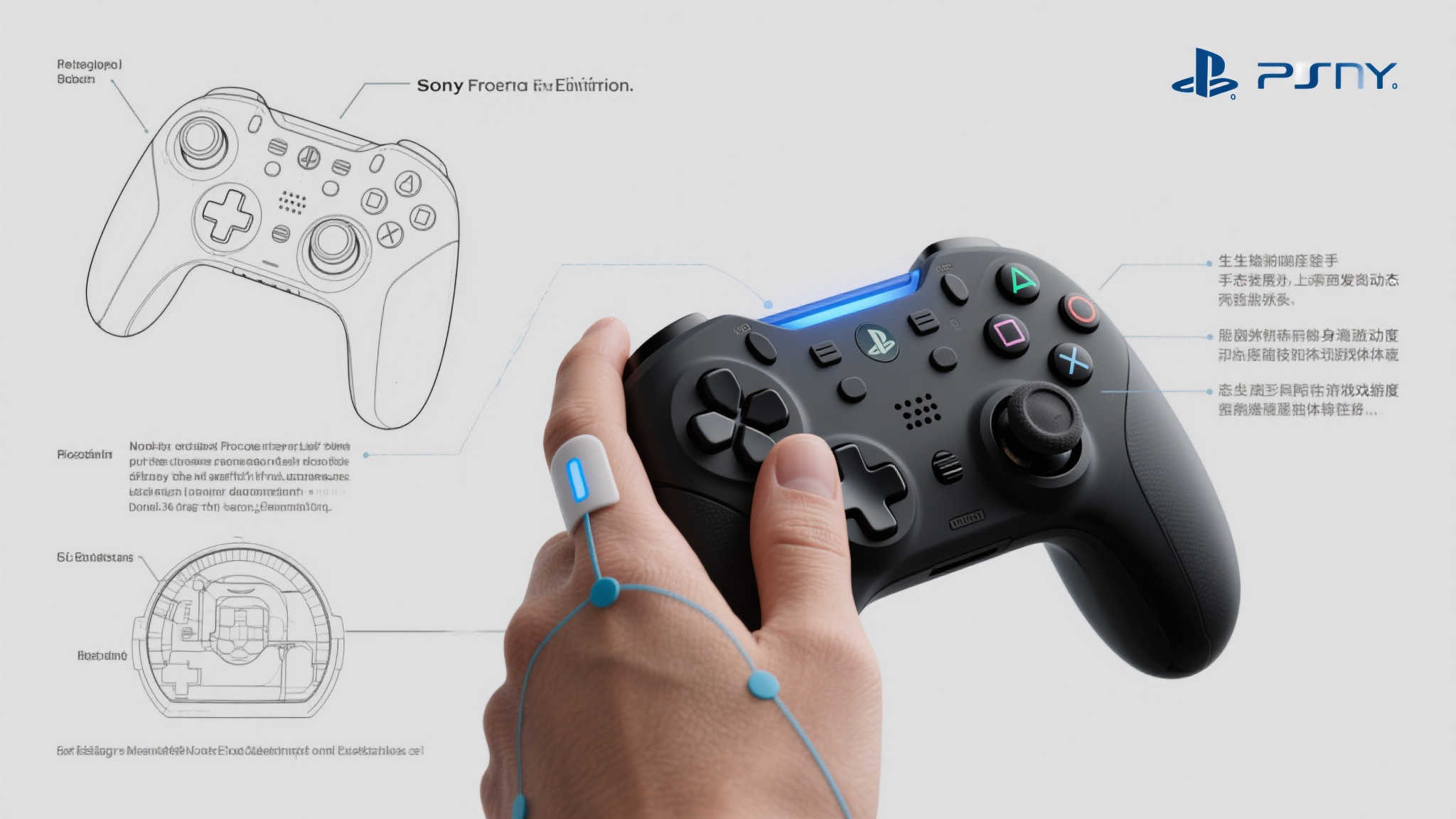 PS全新手柄专利曝光:生物感应技术动态调整游戏难度 PS全新手柄专利曝光:生物感应技术动态调整游戏难度