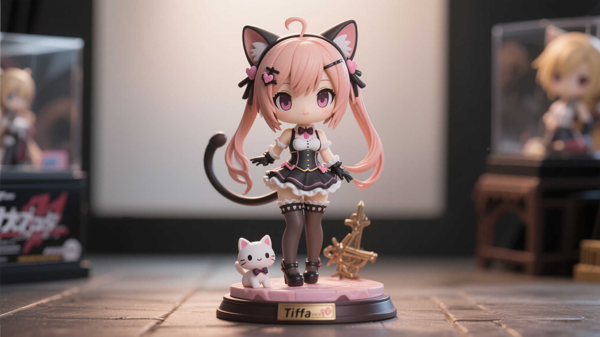 《最终幻想》猫耳蒂法1/6雕像亮相,魅力无限! 《最终幻想》猫耳蒂法1/6雕像亮相,魅力无限!