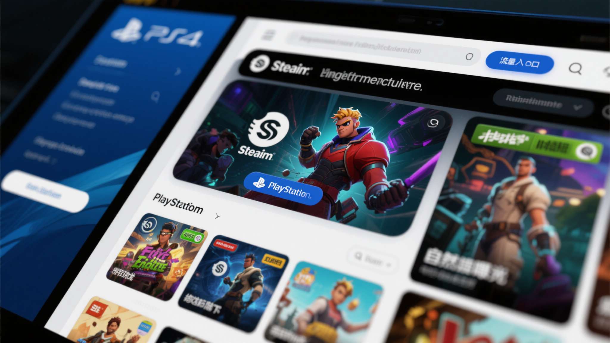 平台方的资源支持也是不可忽视的变量。PlayStation和Steam的首页推荐