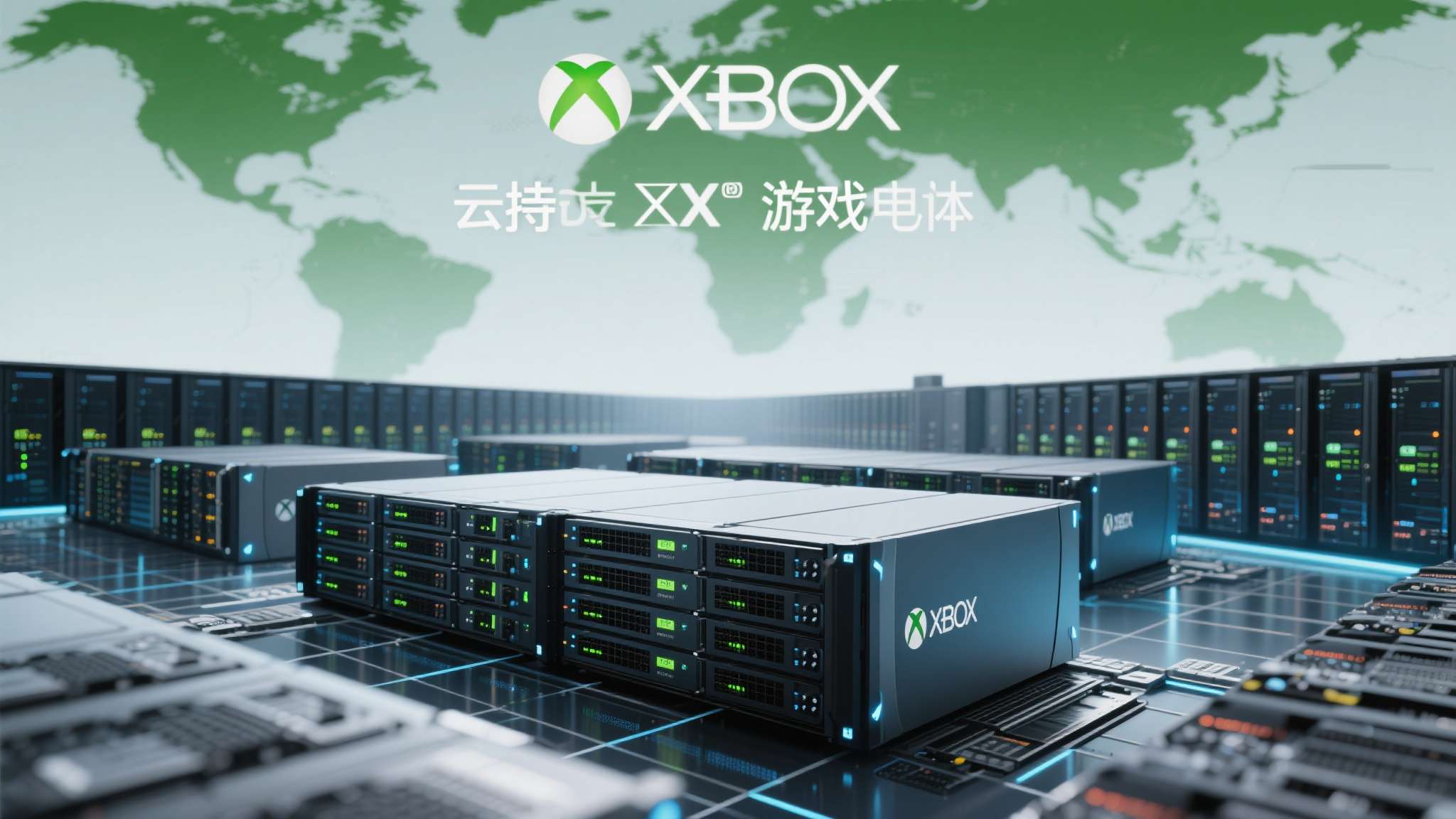 支撑 Xbox 云游戏运转的，是微软遍布全球的 Azure 云计算基础设施。目前